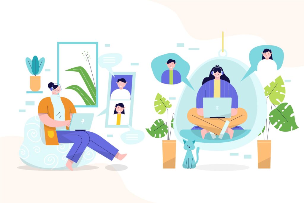 IT staff augmentation - remote team working